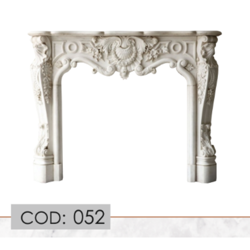 Stone fireplace C52