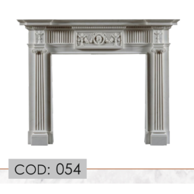 Stone fireplace C54